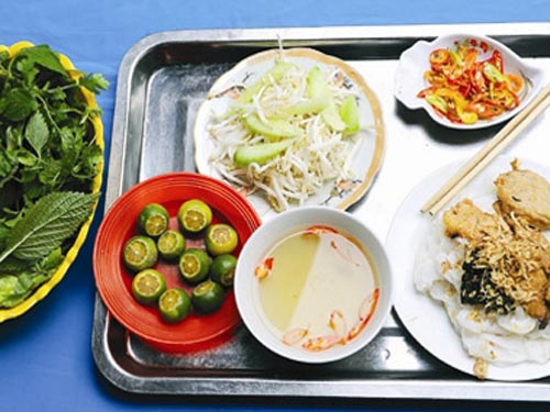 Đặc sản Hải Dương: Bún cá rô đồng và bánh cuốn
