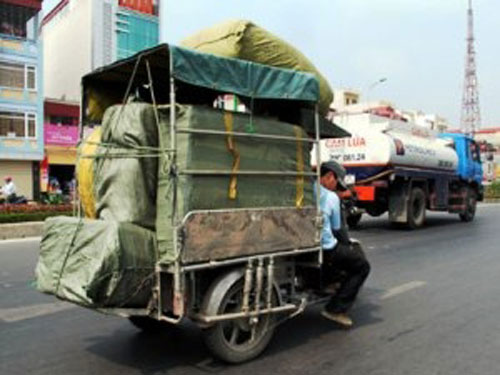 TPHCM cấm xe 3, 4 bánh trên nhiều tuyến đường