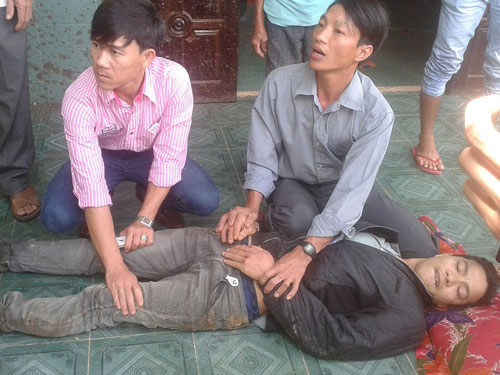 4 người thoát chết sau vụ nổ bình hơi