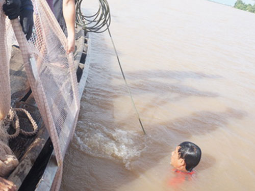 Săn cá sông Tiền