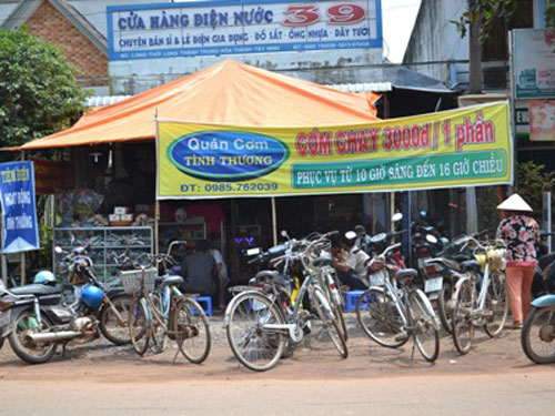 Quán cơm chay… 3.000 đồng
