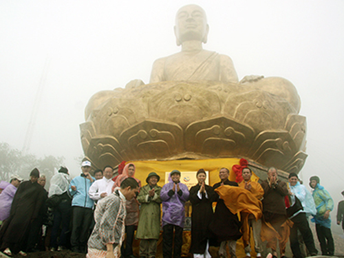 Khánh thành tượng Phật Hoàng Trần Nhân Tông