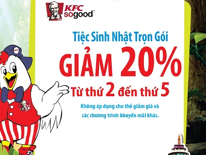 Sinh nhật khó quên cùng KFC