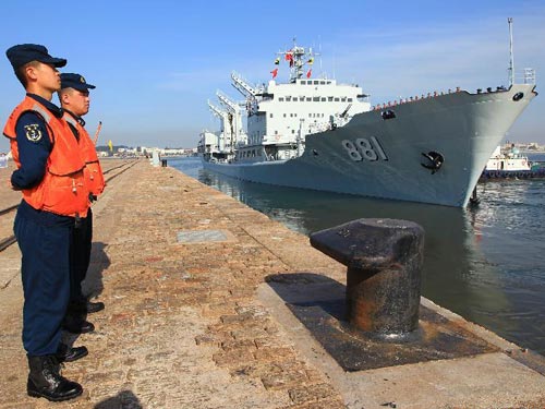 3 tàu Trung Quốc đến Mỹ tập trận