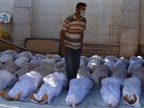 Syria: "755 người thiệt mạng vì vũ khí hóa học”