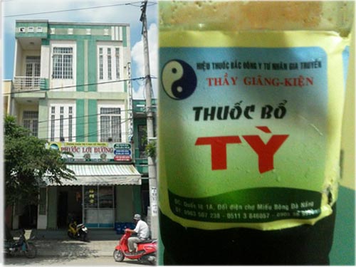 “Sờ gáy” cơ sở đông y bán thuốc trộn độc dược
