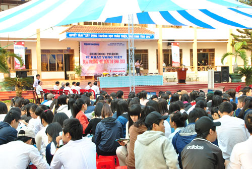“Đưa trường học đến thí sinh” tại Cần Thơ
