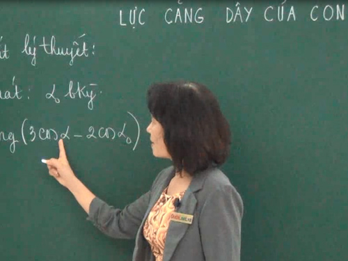 Ôn thi ĐH-CĐ môn vật lý: Lực căng dây của con lắc đơn