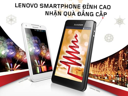 Mua smartphone Lenovo, nhận quà đẳng cấp