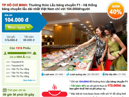 Bí quyết tránh sập "bẫy" mua theo nhóm