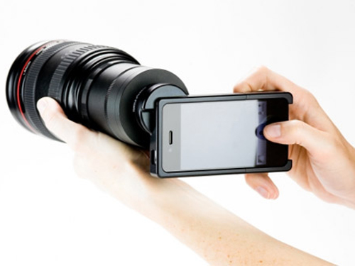 Biến iPhone 4 thành máy ảnh DSLR