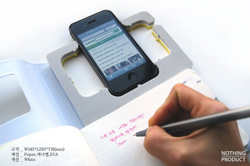 Smart Phone Note: Sự kết hợp của iPhone và sổ tay