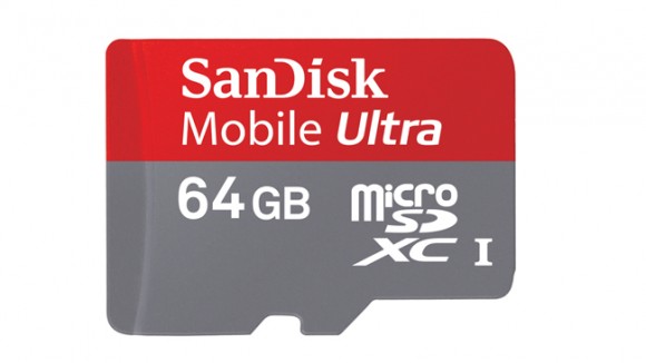 SanDisk đã có thẻ microSD 64 GB