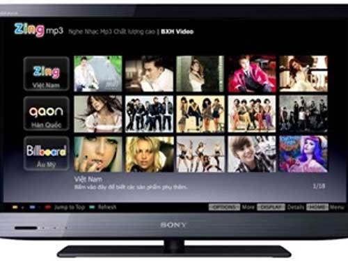 Tận hưởng kho giải trí Zing trên Sony Internet TV