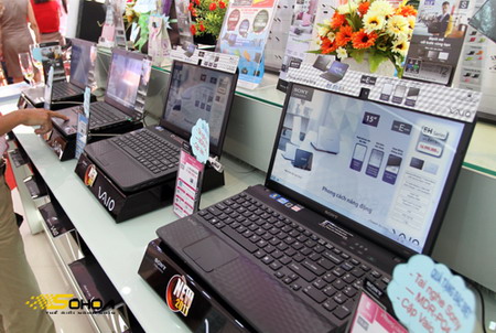 Laptop tại Việt Nam tăng giá mạnh