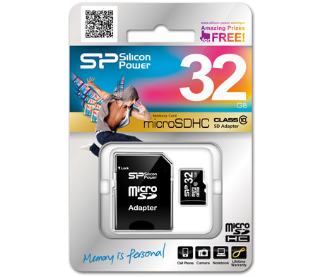 Thẻ nhớ microSDHC Class 10 tốc độ đến 10 MB/giây