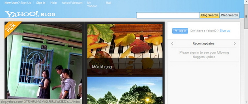 Yahoo! Blog “tái xuất”
