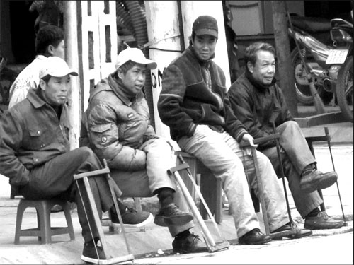 Đìu hiu “chợ người”