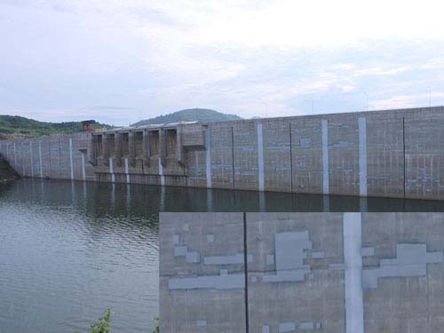 Đập thủy điện Sông Tranh 2 lại nứt?