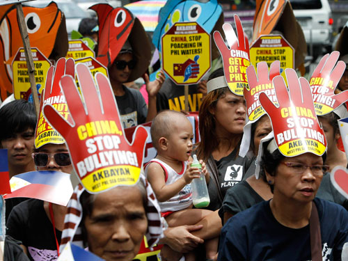 Làn sóng Philippines phản đối Trung Quốc