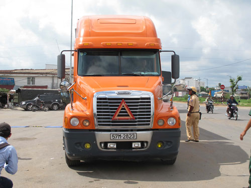 Chưa quản lý được xe container