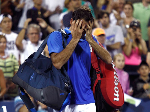 Mùa Grand Slam trắng tay của Federer