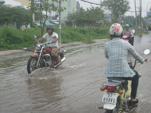 Đường ngập suốt ngày
