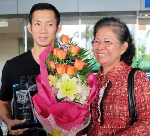 Cúp vô địch không về cùng Tiến Minh