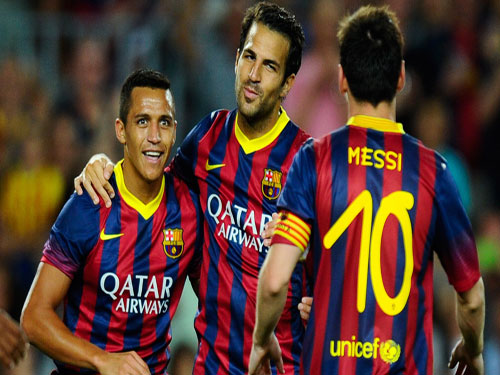 M.U buông Fabregas, Barca theo Luiz tới cùng