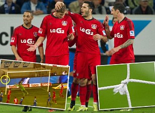 “Bàn thắng ma” xuất hiện ở Bundesliga