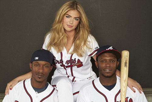 Siêu mẫu áo tắm Kate Upton chê bóng bầu dục, mê bóng chày