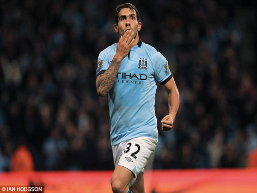 Man City đẩy "siêu quậy" Tevez sang Ý
