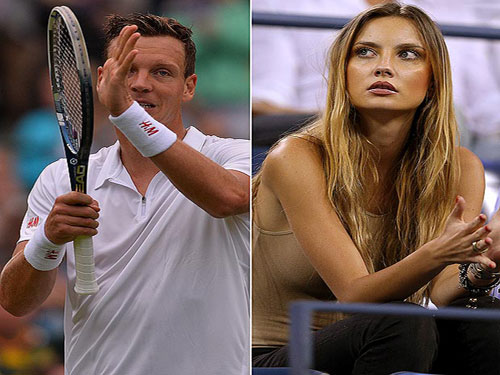 "Sao" quần vợt khoe người yêu trên khán đài Wimbledon 2013