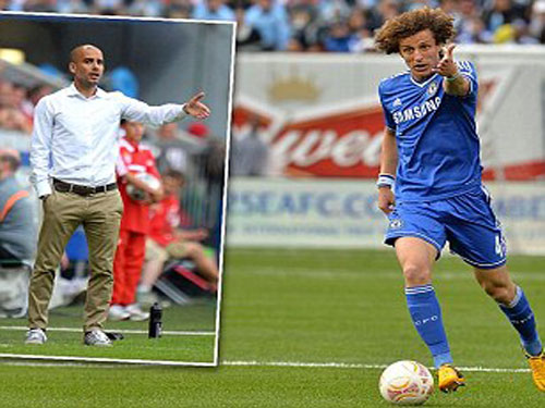 Guardiola quyết giành David Luiz với đội bóng cũ