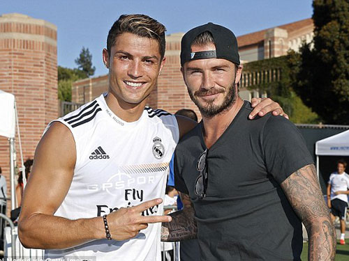 Beckham “đột nhập” trại tập huấn của Real ở Mỹ