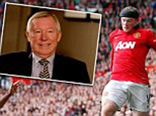 Ông Ferguson bắt tay Moyes thuyết phục Rooney ở lại