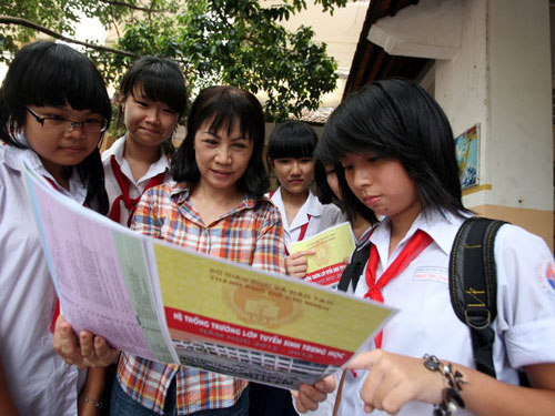 Để vào lớp 10 đúng nguyện vọng
