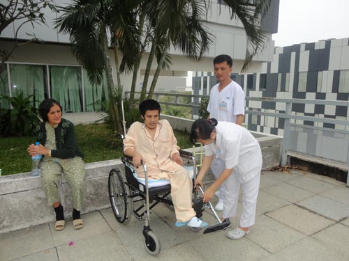 Anh Hải “chân voi” xuất viện vào tuần sau