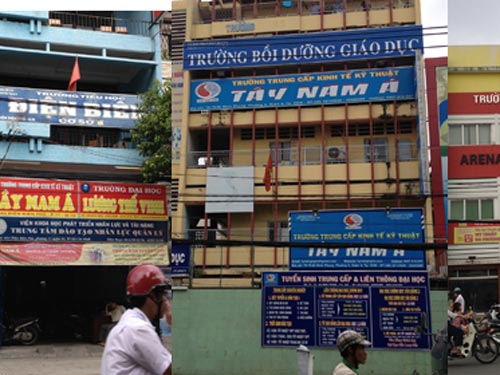 Phớt lờ quy định, vô tư tuyển sinh