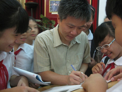Về nước học toán với GS Ngô Bảo Châu