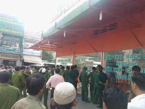 Tạm giữ người gây nổ nhà chờ xe Phương Trang