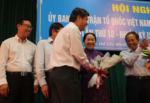 Ủy ban MTTQ TP HCM có chủ tịch mới