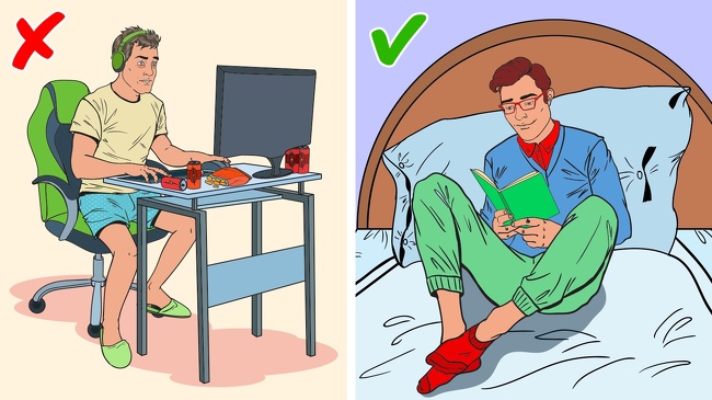 Đọc một c&aacute;i g&igrave; đ&oacute; bạn muốn ghi nhớ C&aacute;c nh&agrave; khoa học từ Đại học Sussex đ&atilde; chứng minh rằng đọc s&aacute;ch l&agrave; c&aacute;ch tốt nhất để thư gi&atilde;n v&igrave; lao v&agrave;o một thế giới kh&aacute;c gi&uacute;p loại bỏ căng thẳng khỏi c&aacute;c vấn đề h&agrave;ng ng&agrave;y tốt hơn cả tr&agrave; v&agrave; &acirc;m nhạc. Mỗi ng&agrave;y. bạn chỉ cần d&agrave;nh 6 ph&uacute;t với một cuốn s&aacute;ch để giảm mức độ lo lắng v&agrave; thư gi&atilde;n c&aacute;c cơ bắp. Bộ n&atilde;o của bạn ghi nhớ mọi thứ tốt hơn v&agrave;o ban đ&ecirc;m. Thực tế n&agrave;y thực sự gi&uacute;p sinh vi&ecirc;n học v&agrave;o ban đ&ecirc;m để vượt qua kỳ thi của họ hơn hẳng. Điều đặc biệt ch&uacute; &yacute; l&agrave; bạn kh&ocirc;ng n&ecirc;n đọc bằng điện thoại hay m&aacute;y t&iacute;nh m&agrave; h&atilde;y đọc s&aacute;ch giấy v&igrave; &aacute;nh s&aacute;ng xanh ho&agrave;n to&agrave;n kh&ocirc;ng tốt cho bạn, đặc biệt l&agrave; khi giấc ngủ đang đến gần.
