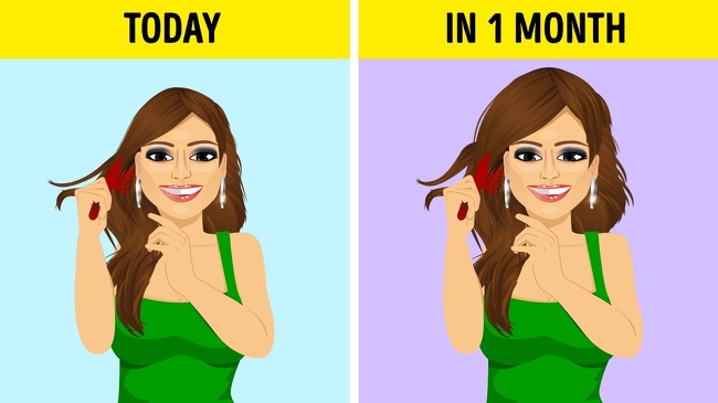 Chải t&oacute;c Chải t&oacute;c trước khi đi ngủ gi&uacute;p l&agrave;m sạch c&aacute;c tế b&agrave;o chết, bụi v&agrave; mỡ tr&ecirc;n da. V&agrave; massage nhẹ với chiếc lược mịn sẽ gi&uacute;p vận chuyển oxy v&agrave; c&aacute;c chất gi&agrave;u dinh dưỡng đến ch&acirc;n t&oacute;c. V&agrave;o buổi s&aacute;ng, bạn cũng kh&ocirc;ng phải mất nhiều thời gian để chải những lọn t&oacute;c rối. Nh&agrave; tạo mẫu Sam Burnett, đến từ Vương quốc Anh, tuy&ecirc;n bố rằng chải t&oacute;c 2-3 lần một ng&agrave;y l&agrave; đủ, nếu kh&ocirc;ng t&oacute;c trở n&ecirc;n nhờn v&agrave; dễ g&atilde;y.