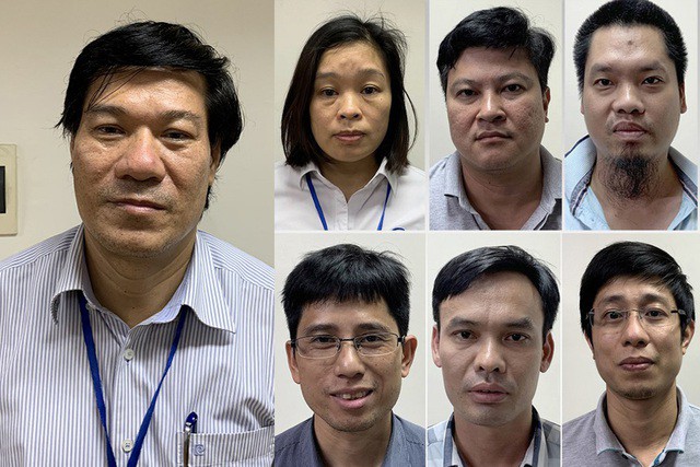 C&aacute;c nghi can trong vụ &aacute;n