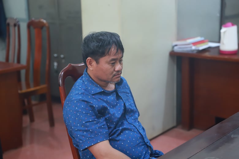 Đỗ Văn Minh tại cơ quan C&ocirc;ng an