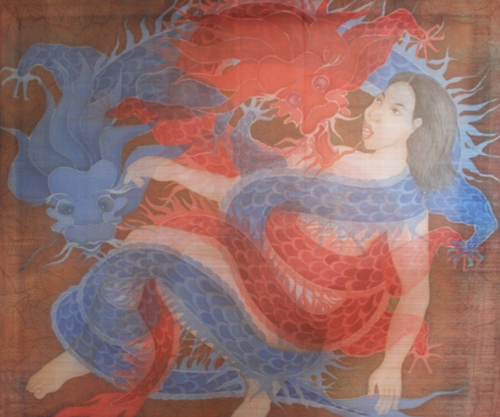 T&aacute;c phẩm &ldquo;Inner Confliction&rdquo; của Nguyễn Thị Ch&acirc;u Giang.