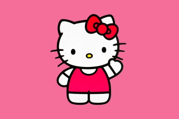 C&ocirc; m&egrave;o ảo Hello Kitty