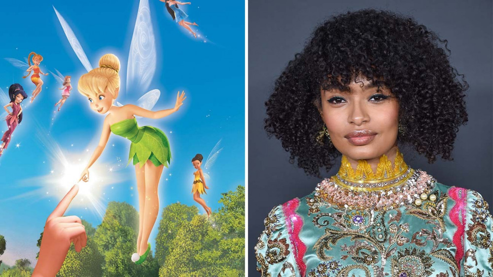Yara Shahidi v&agrave; nh&acirc;n vật Tinker Bell m&agrave; c&ocirc; sẽ đảm vai.