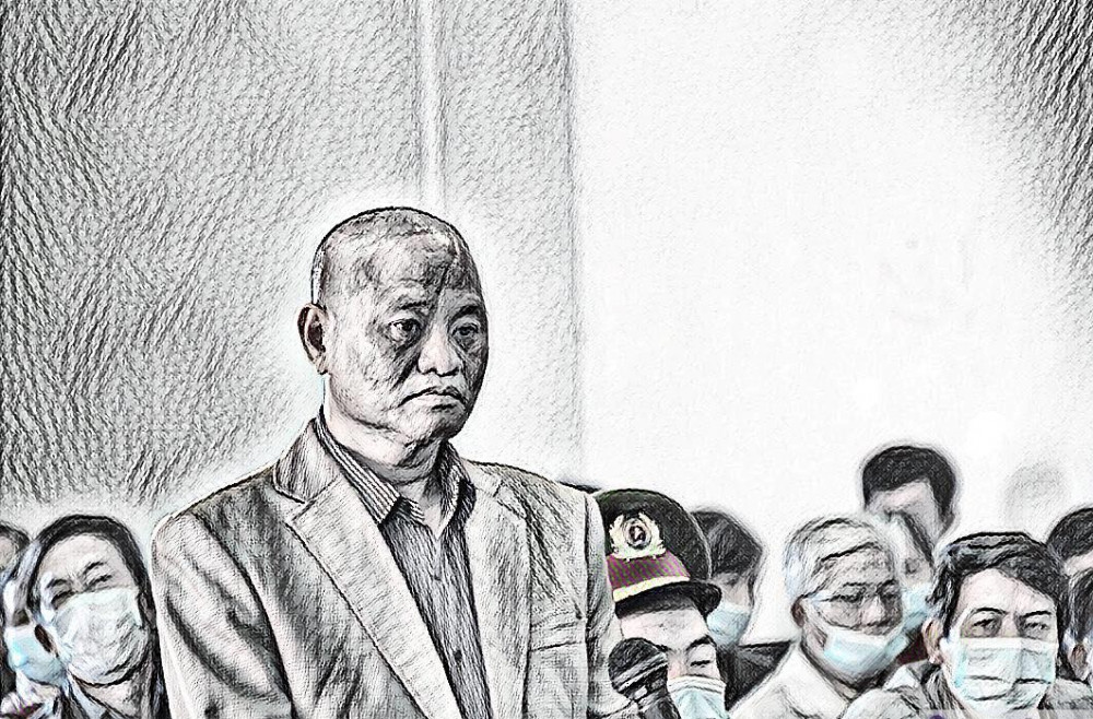 Bị c&aacute;o Đỗ Văn Minh tại phi&ecirc;n t&ograve;a s&aacute;ng nay